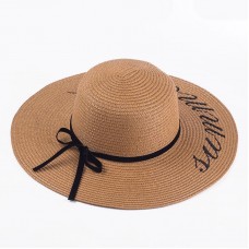 Hat Mujer Summer Sun Cap Brim Beach Wide Straw Lady Fashion Large Glitter Sequin  eb-18285051